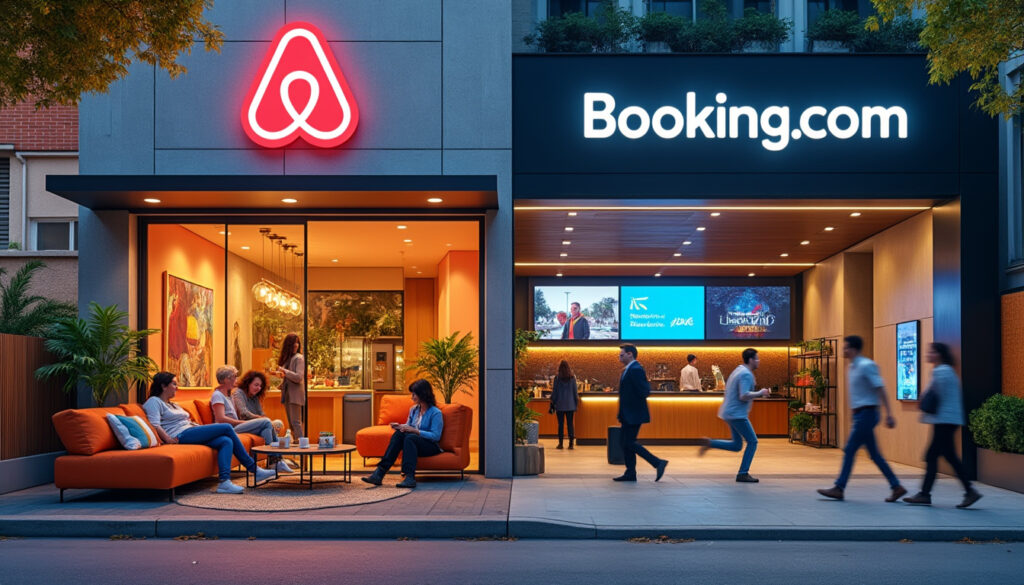explore a comprehensive visual analysis of airbnb's dominant position in the short-term rental market and delve into the emerging success of booking.com. understand the dynamics that shape these industry leaders and the evolving landscape of vacation rentals.