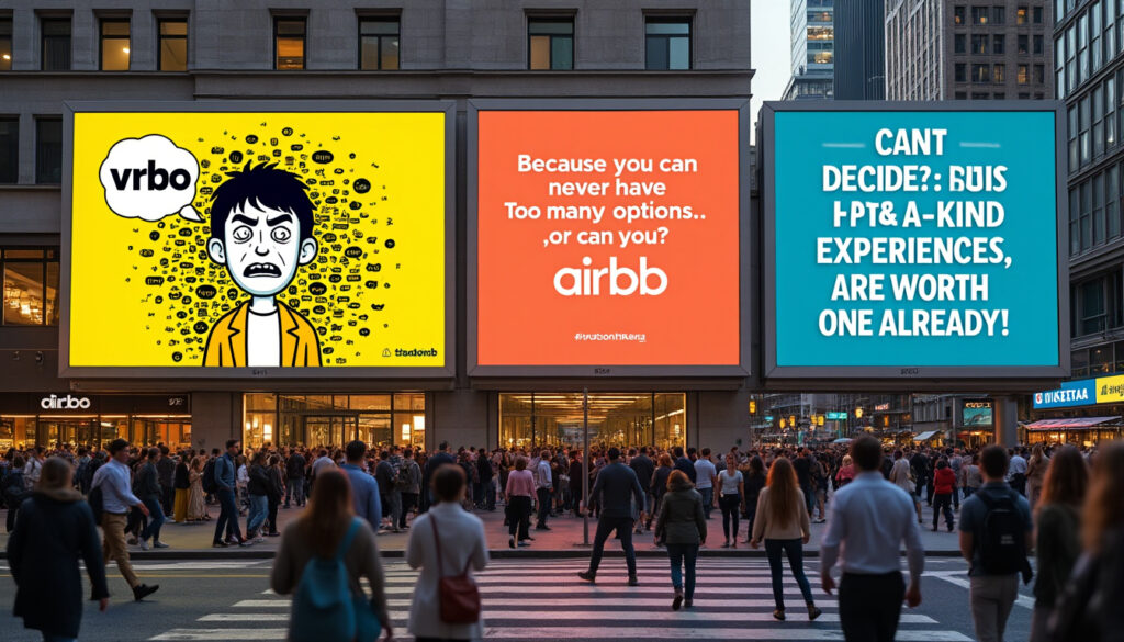 airbnb critiques vrbo's recent billboard campaign, describing them as confused and desperate attempts to capture attention in the competitive vacation rental market. discover the insights behind this advertising rivalry.