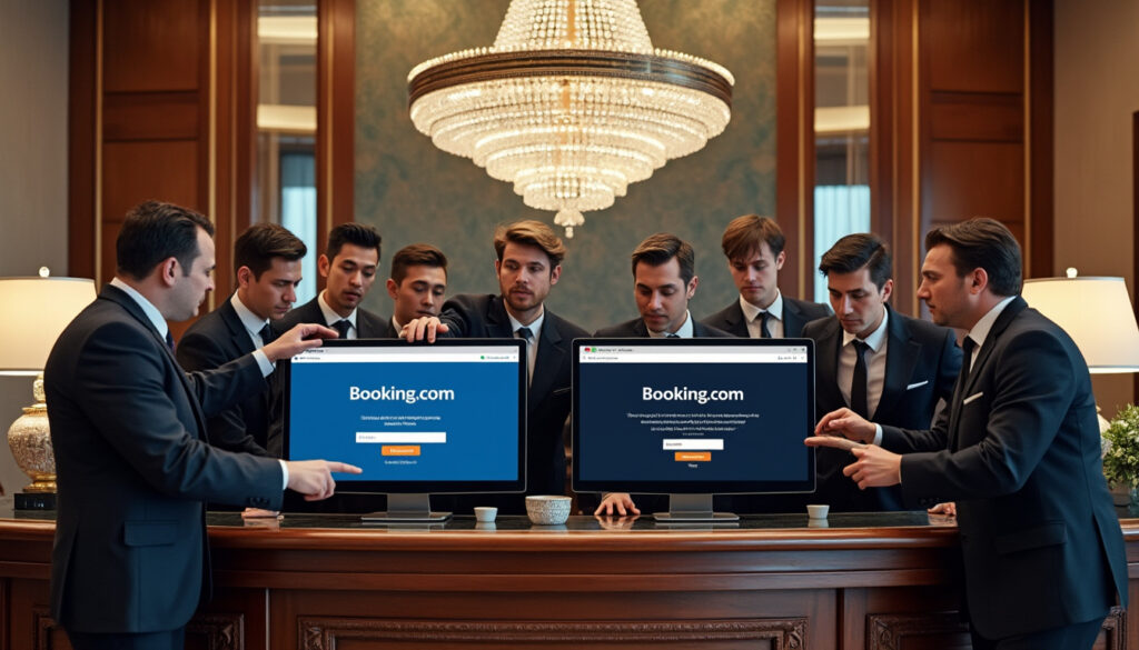 discover how hotel staff became targets of a sophisticated phishing scheme by booking.com, where counterfeit captchas were used to distribute malware. stay informed about the latest cybersecurity threats in the hospitality industry.