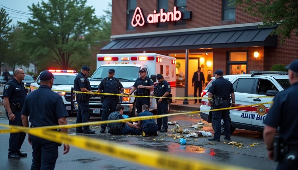 a tragic morning shooting at an airbnb in south columbus has resulted in the death of one juvenile and injuries to five others. this shocking incident highlights ongoing concerns about safety and violence in the community.