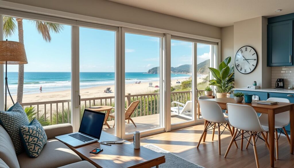 découvrez le logement idéal pour vos vacances en bord de mer. profitez d'un séjour de rêve alliant connectivité moderne et budget maîtrisé. parfait pour les familles et les couples, cet hébergement offre tout le confort nécessaire pour des moments inoubliables au soleil.