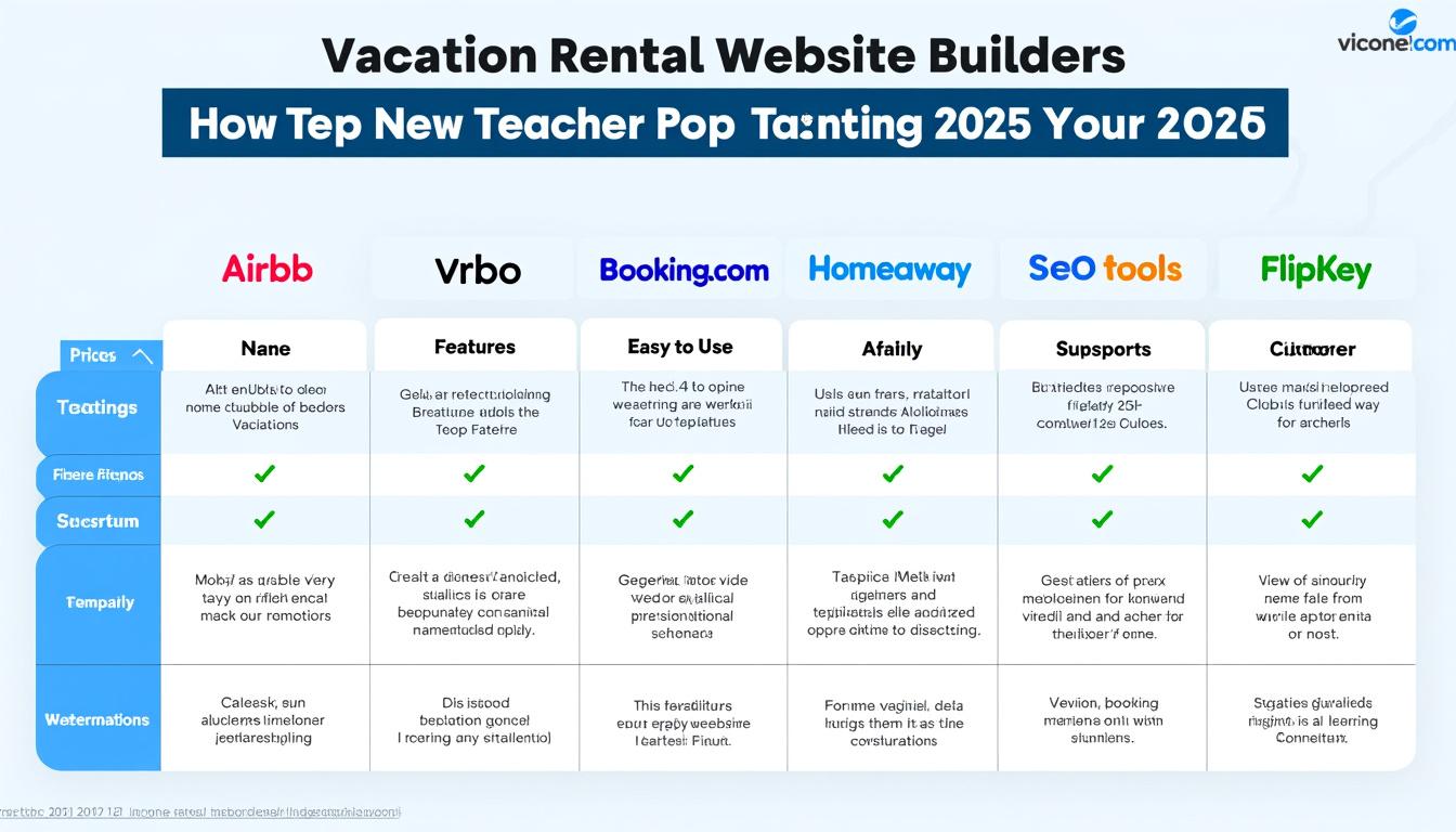 découvrez le classement 2025 des meilleurs constructeurs de sites web pour locations de vacances. comparez les plateformes, trouvez l’outil idéal et lancez votre site facilement pour gérer vos locations saisonnières.