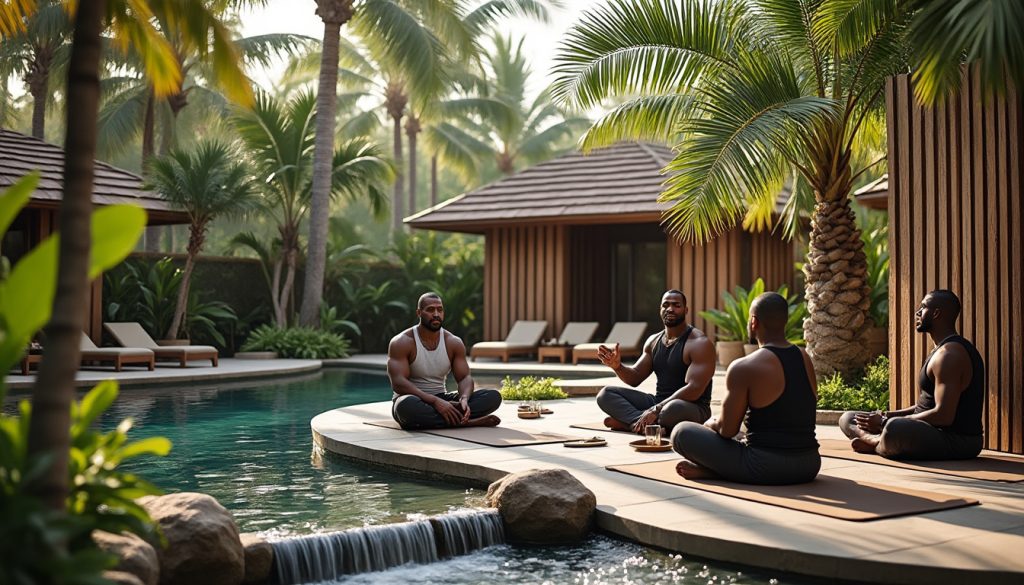discover ultimate relaxation at a luxurious wellness retreat with boyz ii men, in partnership with booking.com. immerse yourself in soulful music, rejuvenating experiences, and exclusive accommodations designed for your well-being.